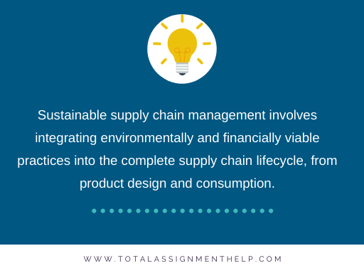 Sustainable Supply Chain Management