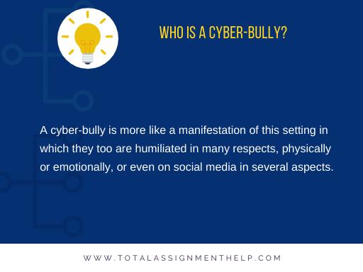 What is a cyber-bully